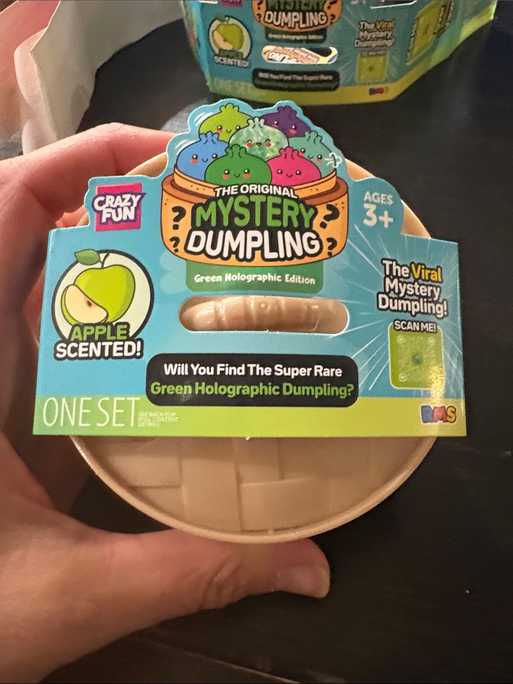 The Original Mystery Dumpling - Apple Scented Green Holographic Edition